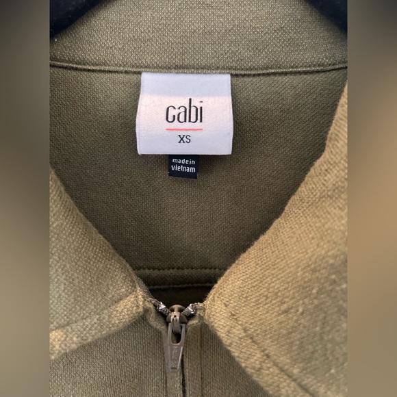 🫒 EUC CABI “Squad” Olive Green Romper | Women’s XS - Picture 9 of 11